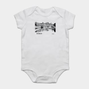 Dublin Ireland Baby Bodysuit